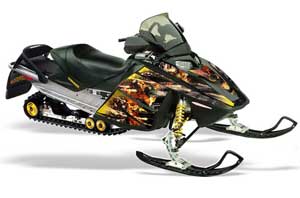 Ski Doo Rev Sled Graphic Kit