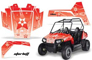 Polaris RZR 170 Graphic Kit - All Years Starlett Red