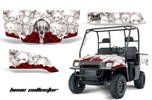 Polaris Ranger 500 / 700 XP Graphic Kit - 2005-2008 Bone Collector White