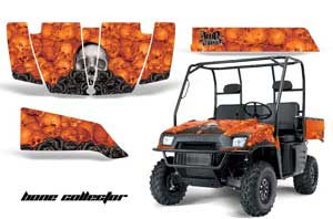 Polaris Ranger 500 / 700 XP Graphic Kit - 2005-2008 Bone Collector Orange