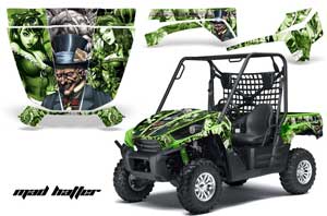 Kawasaki Teryx 750 Graphic Kit - 2007-2009 Mad Hatter Green