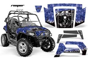 Polaris RZR 800 / 800S Graphic Kit - 2006-2010 Reaper Blue