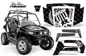 Polaris RZR 800 / 800S Graphic Kit - 2006-2010 Reloaded White