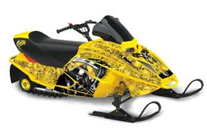 Ski Doo Mini Z Sled Graphic Kit