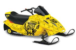 Ski Doo Mini Z Sled Graphic Kit