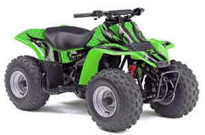 Kawasaki KFX 80 ATV Graphic Kit