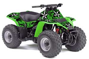 Kawasaki KFX 80 ATV Graphic Kit