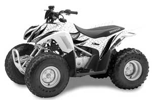 Honda TRX 90 ATV Graphic Kit