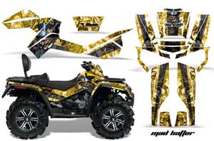 Can Am Outlander MAX 500 / 650 / 800 ATV Custom Graphic Kit - 2006-2012