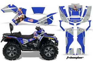 Can Am Outlander MAX 500 / 650 / 800 ATV Custom Graphic Kit - 2006-2012