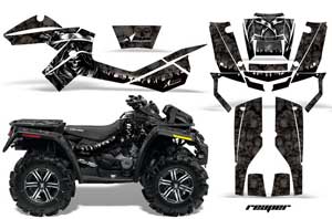 Can Am Outlander XMR / MAX / XT ATV Custom Graphic Kit - 2006-2011