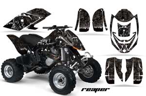 Can Am Bombardier DS650 ATV Graphic Kit - 2006-2016 Reaper Black