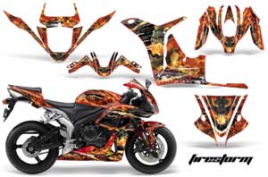 Honda CBR 600 RR Custom Graphic Kit - 2007-2008