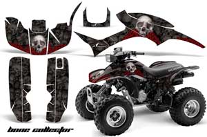 Honda TRX 300EX ATV Graphic Kit - 1993-2006 Bone Collector Black