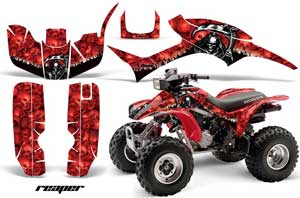 Honda TRX 300EX ATV Graphic Kit - 1993-2006 Reaper Red
