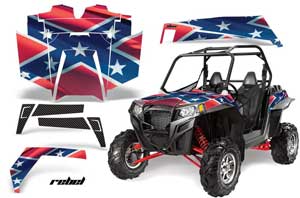 Polaris RZR 900 XP Graphic Kit - 2011-2014 Rebel Rebel
