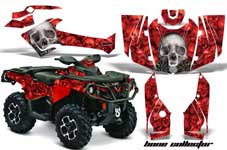 Can Am Outlander 500 / 650 / 800 / 800R / 1000 XT-P ATV Custom Graphic Kit - 2013-2016