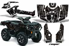 Can Am Outlander 500 / 650 / 800 / 800R / 1000 XT-P ATV Custom Graphic Kit - 2013-2016