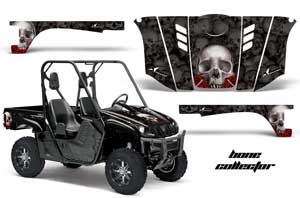 Yamaha Rhino 700 / 660 / 450 Graphic Kit - 2004-2013 Bone Collector Black