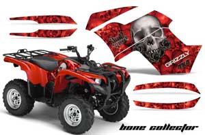 Yamaha Grizzly 700 / 550 ATV Custom Graphic Kit - 2007-2014