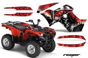 Yamaha Grizzly 700 / 550 ATV Custom Graphic Kit - 2007-2014