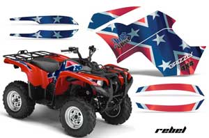 Yamaha Grizzly 700 / 550 ATV Custom Graphic Kit - 2007-2014