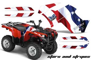 Yamaha Grizzly 700 / 550 ATV Custom Graphic Kit - 2007-2014