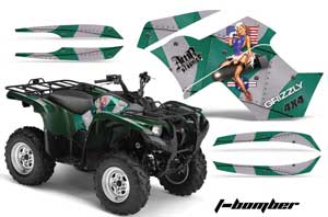 Yamaha Grizzly 700 / 550 ATV Custom Graphic Kit - 2007-2014