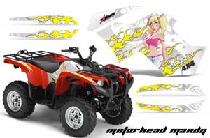 Yamaha Grizzly 700 / 550 ATV Custom Graphic Kit - 2007-2014