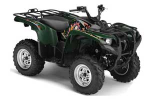 Yamaha Grizzly 700 / 550 ATV Graphic Kit