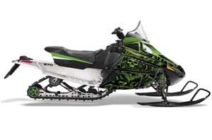 Arctic Cat F Z1 Series Sled Graphic Kit - All Years Skulls N Hammers
