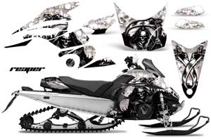 Yamaha FX Nytro Sled Graphic Kit - 2008-2014 Reaper White