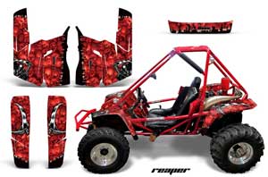 Honda Odyssey FL350 Graphic Kit - 1985 Reaper Red
