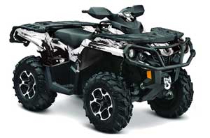 Can Am Outlander XT / DPS / SST ATV Custom Graphic Kit - 2013-2013