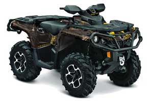 Can Am Outlander XT / DPS / SST ATV Custom Graphic Kit - 2013-2013
