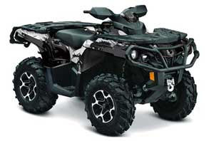 Can Am Outlander XT / DPS / SST ATV Custom Graphic Kit - 2013-2013