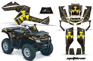 Can Am Outlander EFI 500 / 650 ATV Custom Graphic Kit - 2012-2015