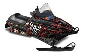 Polaris 700XC / 800XCR / 600 RMK Sled Graphic Kit