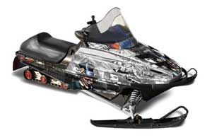 Polaris 700XC / 800XCR / 600 RMK Sled Graphic Kit