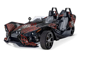 Polaris Slingshot SL Graphic Kit - All Years Up To 2020 Widow Maker Red