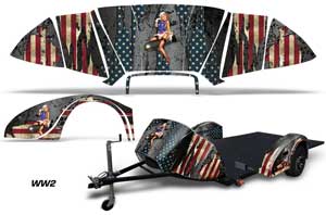 Ultimate Slingshot Trailer Custom Graphic Kit - All Years