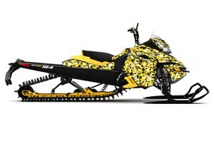 Ski Doo Rev XM Summit Sled Graphic Kit