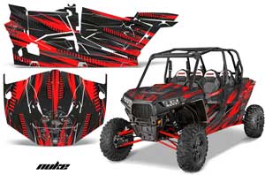 Polaris RZR 1000 XP 4 Door Graphic Kit - 2013-2016 Nuke Red