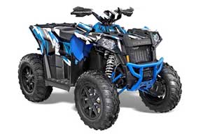Polaris Scrambler XP 850 / 1000 ATV Graphic Kit - 2013-2016 Attack Blue