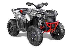 Polaris Scrambler XP 850 / 1000 ATV Graphic Kit - 2013-2016 Digi Camo White