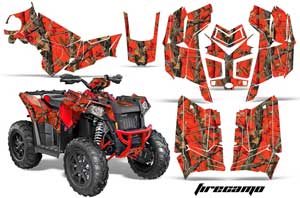 Polaris Scrambler XP 850 / 1000 ATV Custom Graphic Kit - 2013-2016