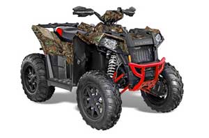 Polaris Scrambler XP 850 / 1000 ATV Graphic Kit - 2013-2016 Woodland Camo