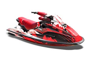 Sea Doo Bombardier GTX Siege Avant Jet Ski Graphic Kit