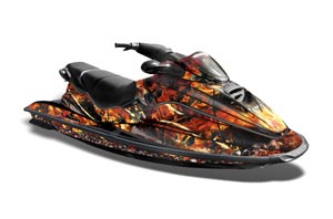 Sea Doo Bombardier GTX Siege Avant Jet Ski Graphic Kit