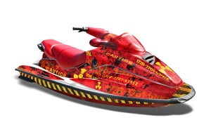 Sea Doo Bombardier GTX Siege Avant Jet Ski Graphic Kit